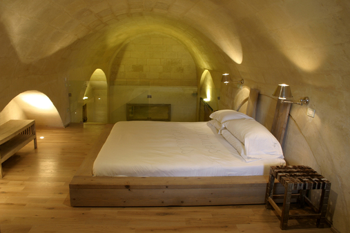Lobby of the L'hotel in Pietra - The ancient Church of S. Giovanni, XIII S