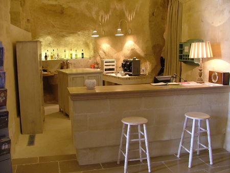 Lobby of the L'hotel in Pietra - The ancient Church of S. Giovanni, XIII S